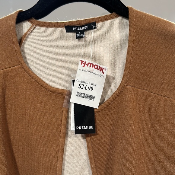 Tan Cardigan - Picture 2 of 2